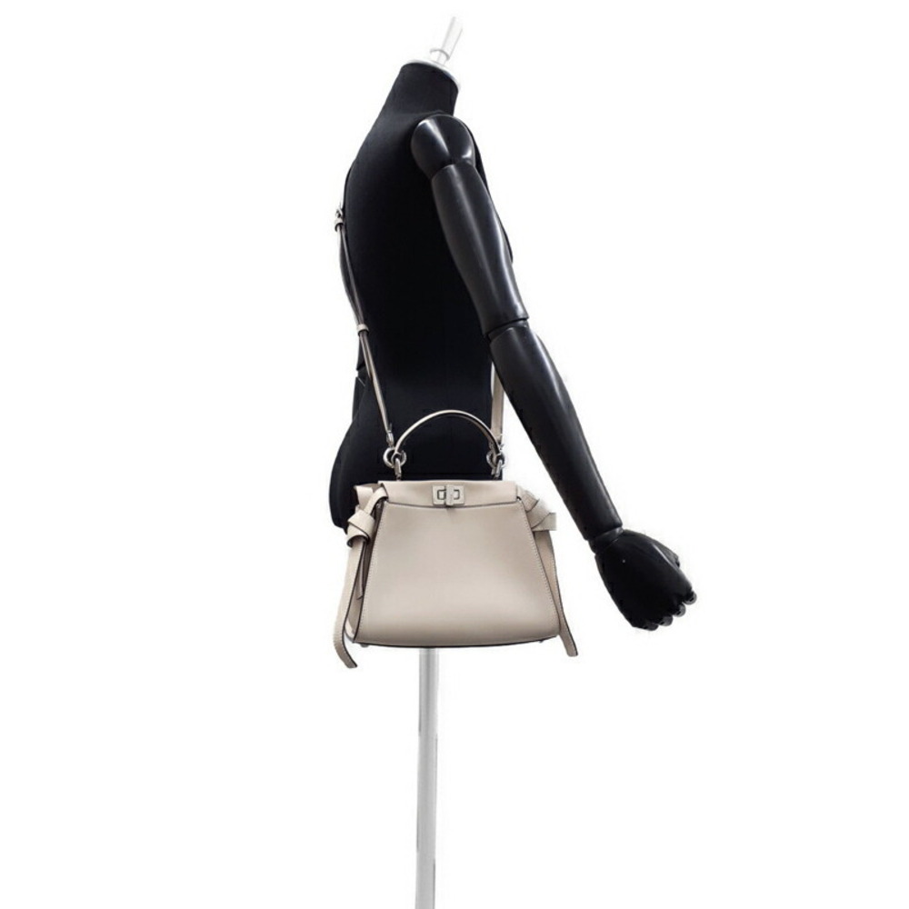 Fendi Peekaboo Iconic satchel nappa leather 2way Shoulder Bag - Picture 9 of 9